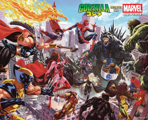 Godzilla Destroys the Marvel Universe: Epic Crossover Event